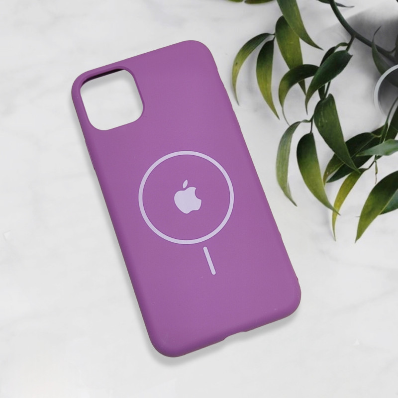 قاب سیلیکونی اورجینال طرح مگ سیف iPhone 11 Pro Max