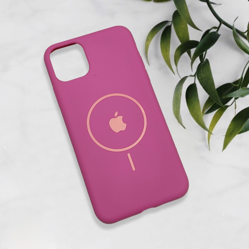 قاب سیلیکونی اورجینال طرح مگ سیف iPhone 11 Pro Max