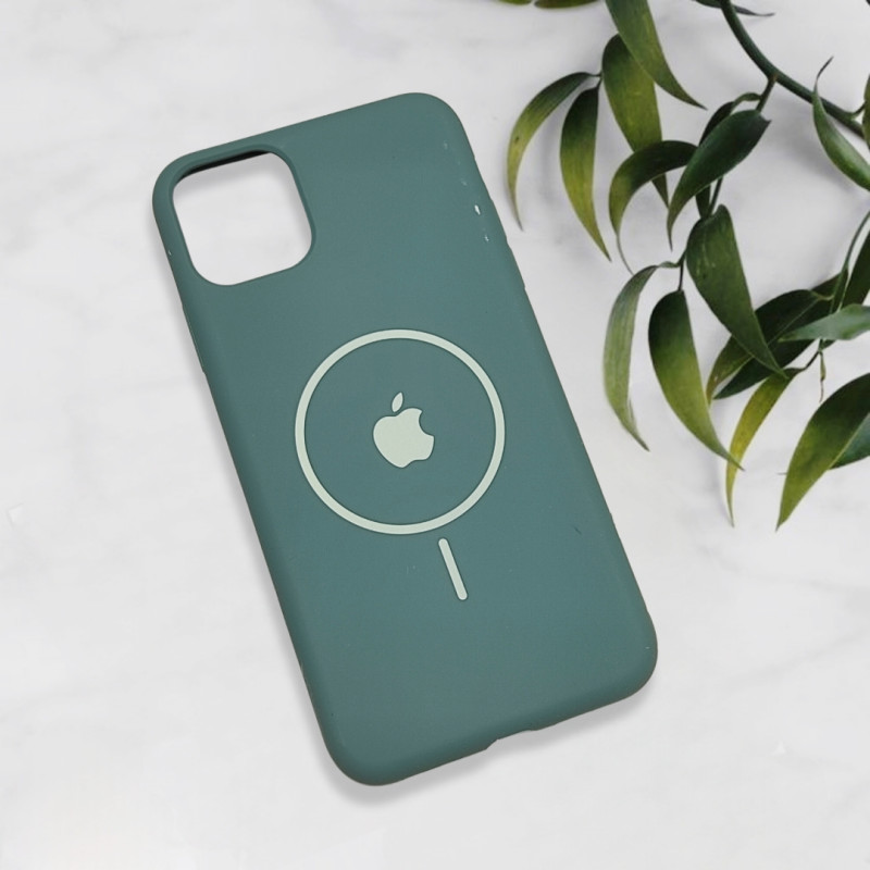 قاب سیلیکونی اورجینال طرح مگ سیف iPhone 11 Pro Max