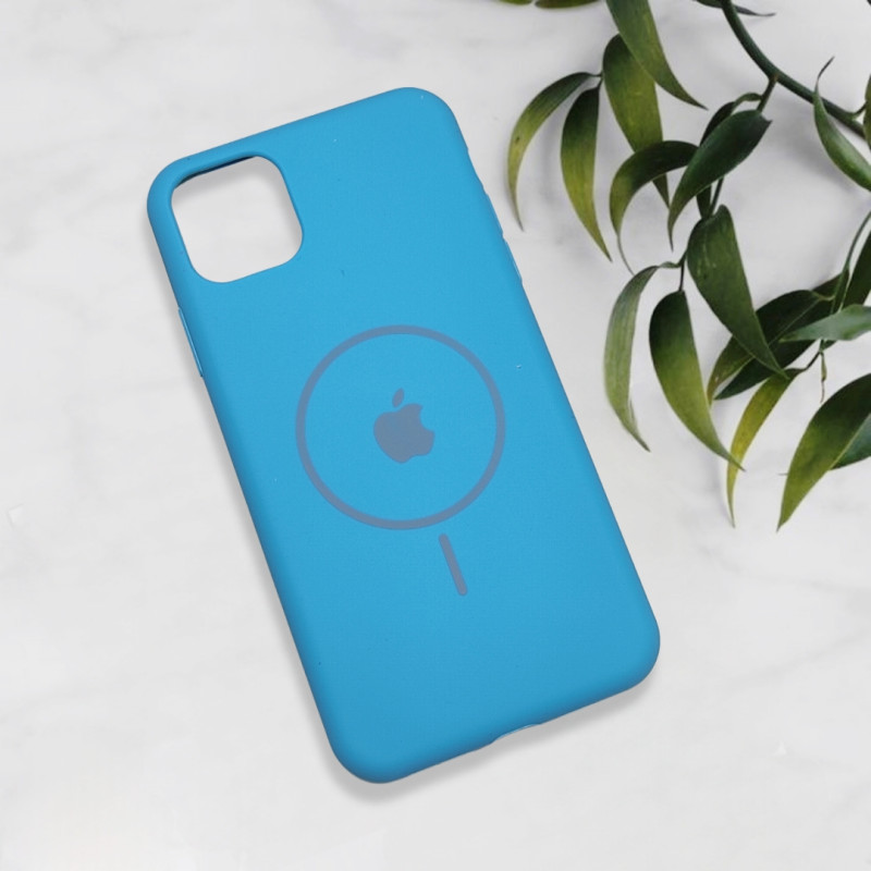 قاب سیلیکونی اورجینال طرح مگ سیف iPhone 11 Pro Max