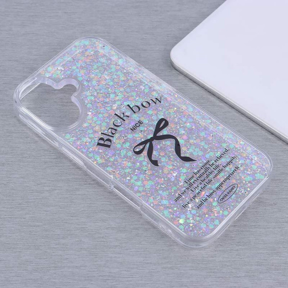 قاب اکلیلی Black Bow Nice مدل iphone 16