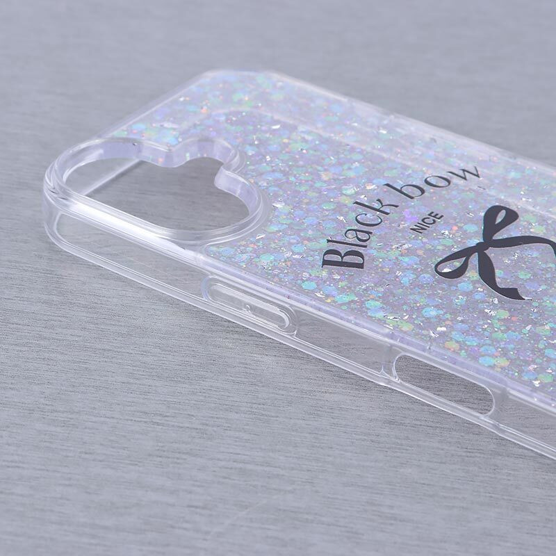 قاب اکلیلی Black Bow Nice مدل iphone 16