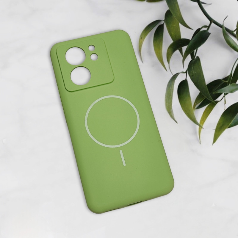 قاب سیلیکونی اورجینال طرح مگ سیف Xiaomi 13T / 13T Pro