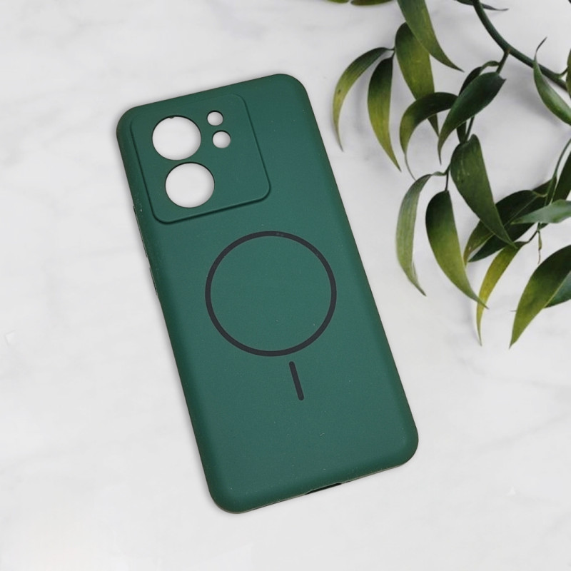 قاب سیلیکونی اورجینال طرح مگ سیف Xiaomi 13T / 13T Pro