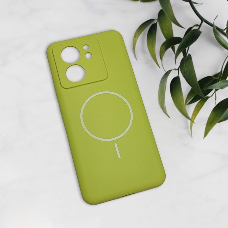 قاب سیلیکونی اورجینال طرح مگ سیف Xiaomi 13T / 13T Pro
