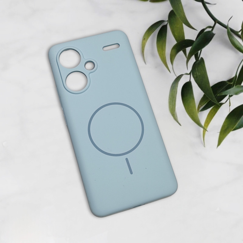 قاب سیلیکونی اورجینال طرح مگ سیف Xiaomi Redmi Note 13 Pro Plus