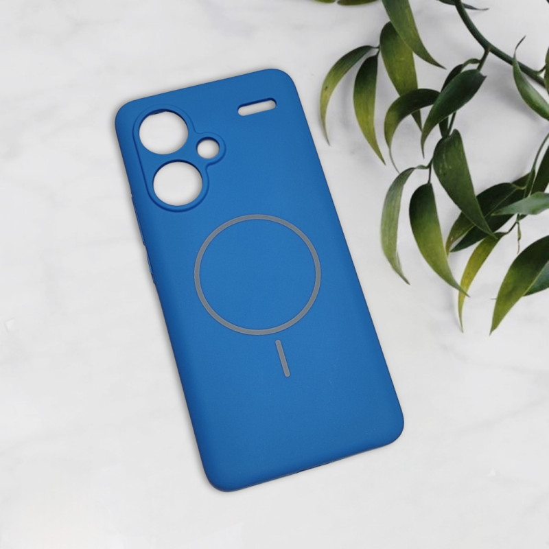 قاب سیلیکونی اورجینال طرح مگ سیف Xiaomi Redmi Note 13 Pro Plus