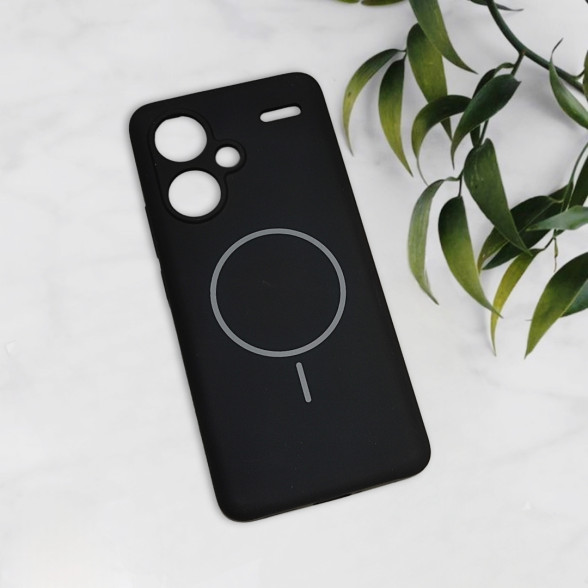 قاب سیلیکونی اورجینال طرح مگ سیف Xiaomi Redmi Note 13 Pro Plus