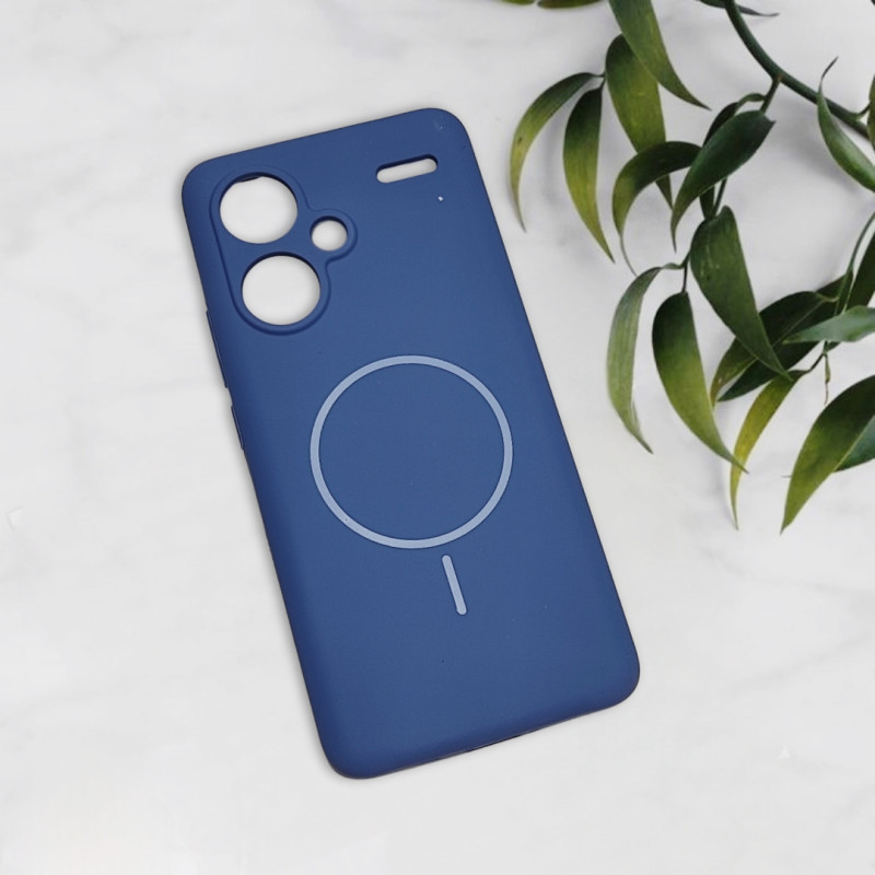قاب سیلیکونی اورجینال طرح مگ سیف Xiaomi Redmi Note 13 Pro Plus