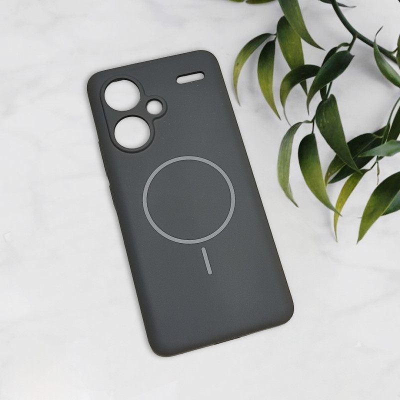 قاب سیلیکونی اورجینال طرح مگ سیف Xiaomi Redmi Note 13 Pro Plus