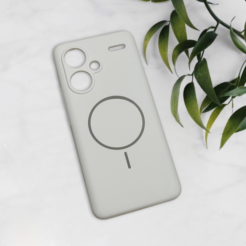 قاب سیلیکونی اورجینال طرح مگ سیف Xiaomi Redmi Note 13 Pro Plus