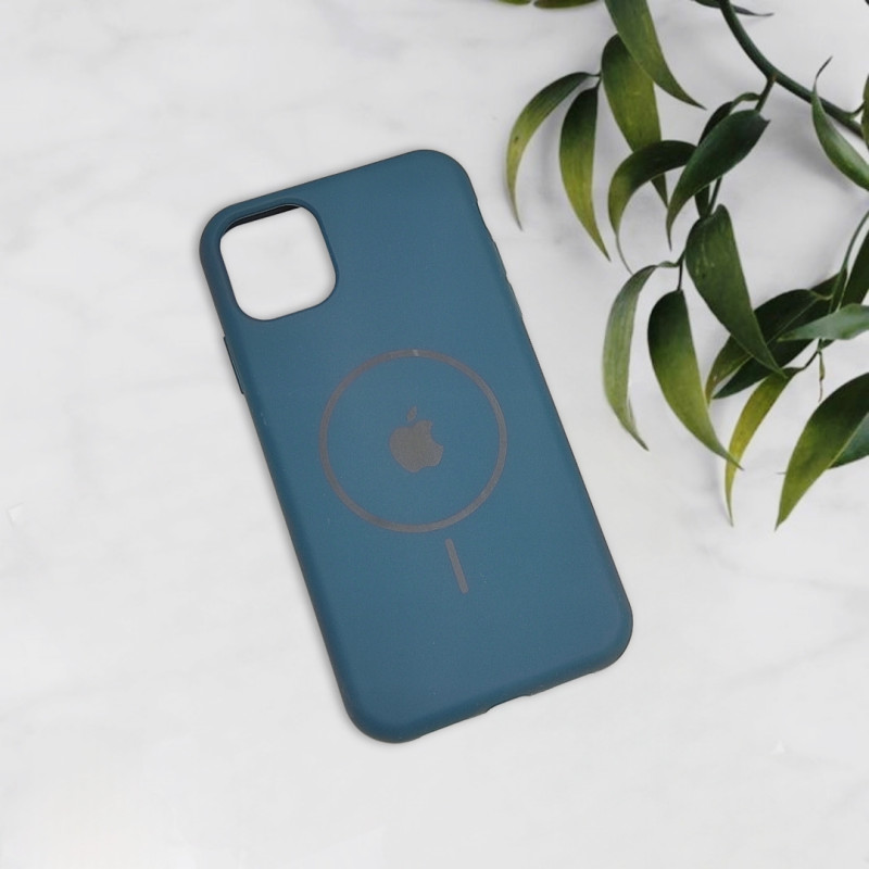 قاب سیلیکونی اورجینال طرح مگ سیف iPhone 11