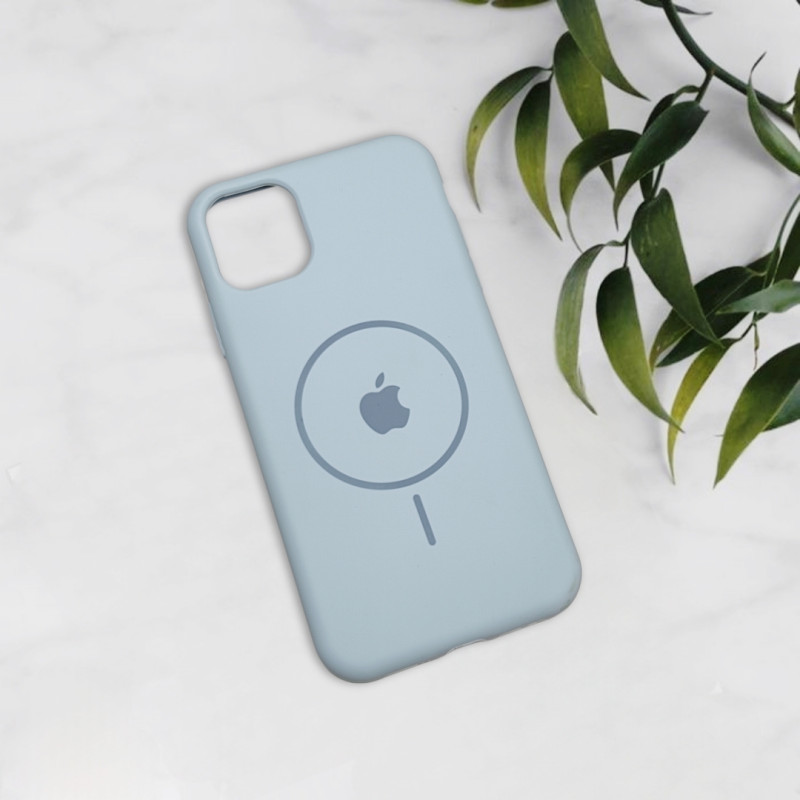 قاب سیلیکونی اورجینال طرح مگ سیف iPhone 11