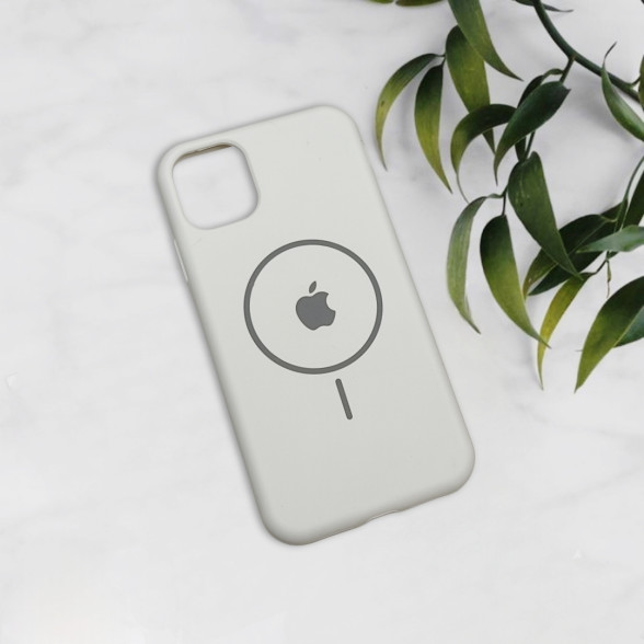 قاب سیلیکونی اورجینال طرح مگ سیف iPhone 11