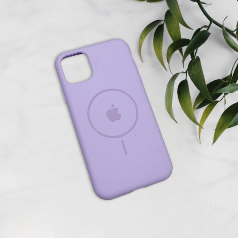 قاب سیلیکونی اورجینال طرح مگ سیف iPhone 11