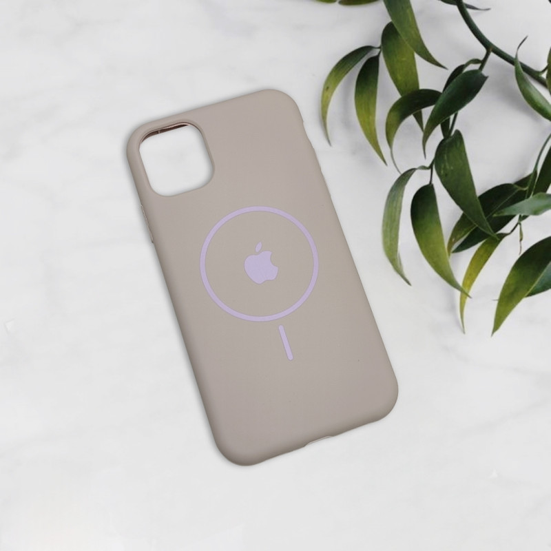 قاب سیلیکونی اورجینال طرح مگ سیف iPhone 11