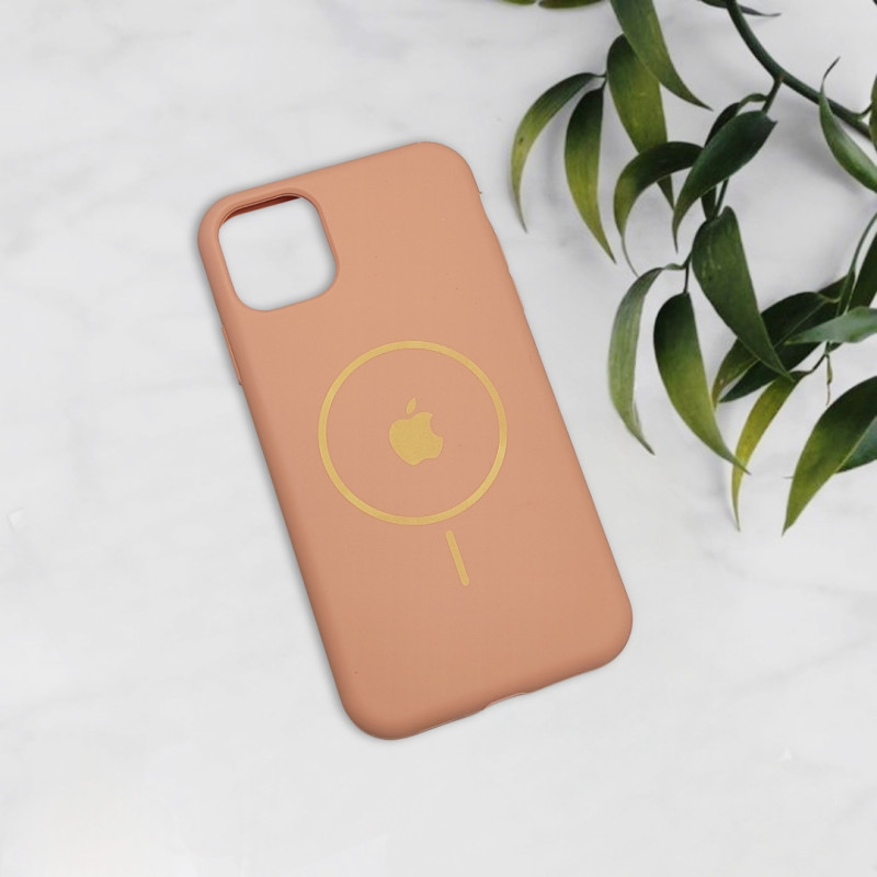 قاب سیلیکونی اورجینال طرح مگ سیف iPhone 11