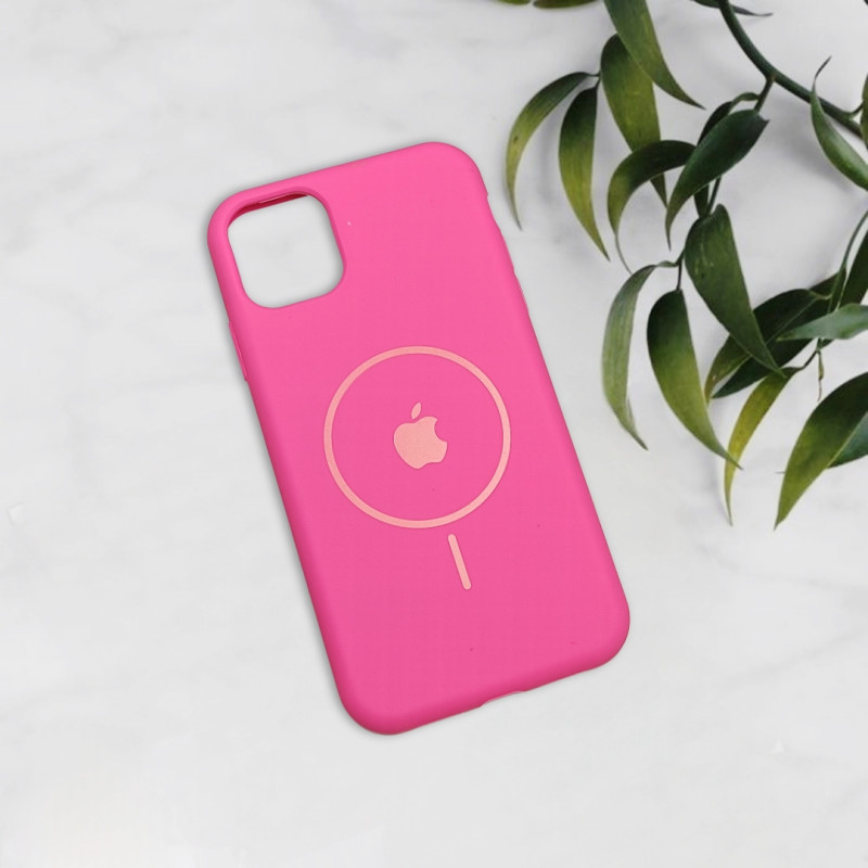 قاب سیلیکونی اورجینال طرح مگ سیف iPhone 11