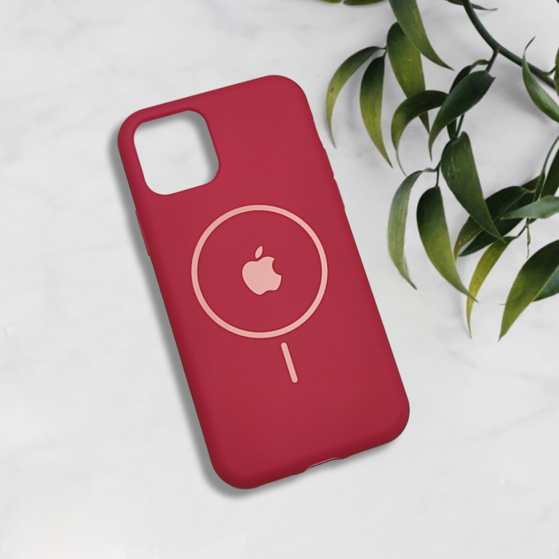 قاب سیلیکونی اورجینال طرح مگ سیف iPhone 11 Pro