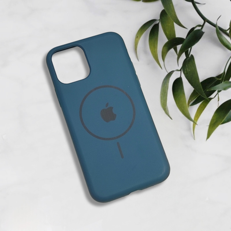 قاب سیلیکونی اورجینال طرح مگ سیف iPhone 11 Pro