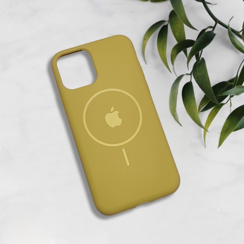 قاب سیلیکونی اورجینال طرح مگ سیف iPhone 11 Pro