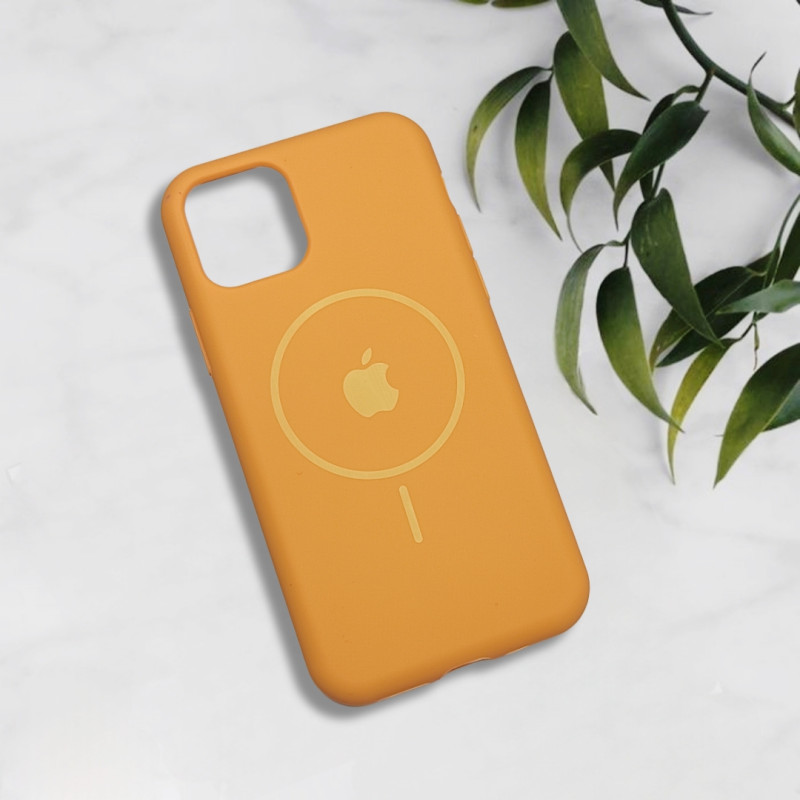 قاب سیلیکونی اورجینال طرح مگ سیف iPhone 11 Pro