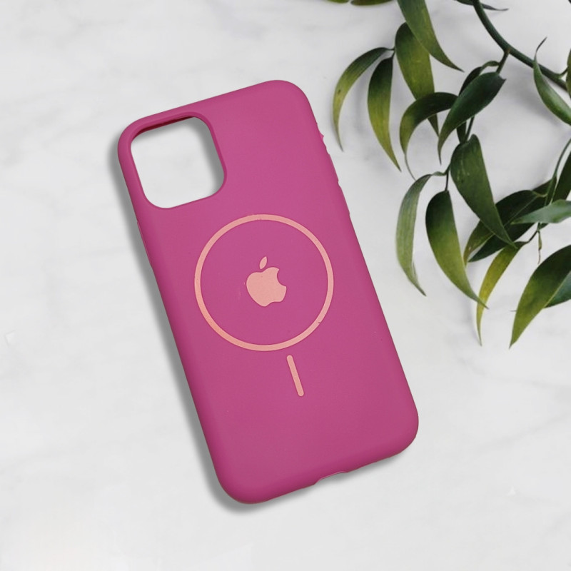 قاب سیلیکونی اورجینال طرح مگ سیف iPhone 11 Pro