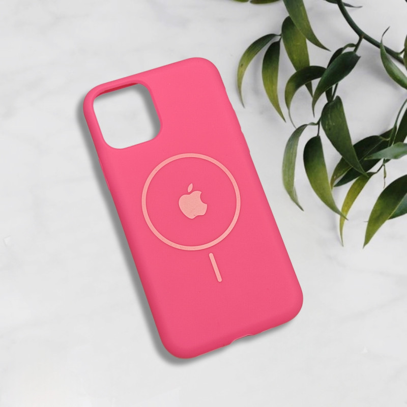 قاب سیلیکونی اورجینال طرح مگ سیف iPhone 11 Pro