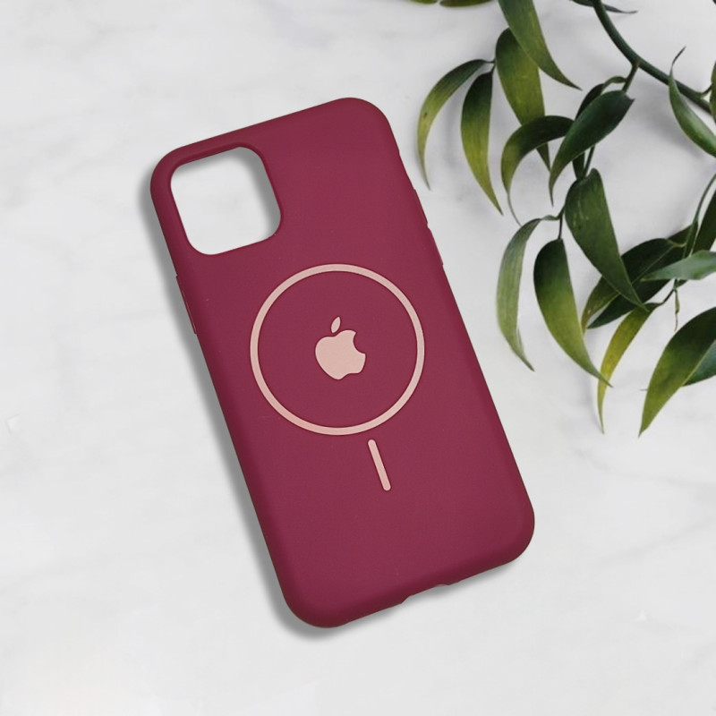 قاب سیلیکونی اورجینال طرح مگ سیف iPhone 11 Pro