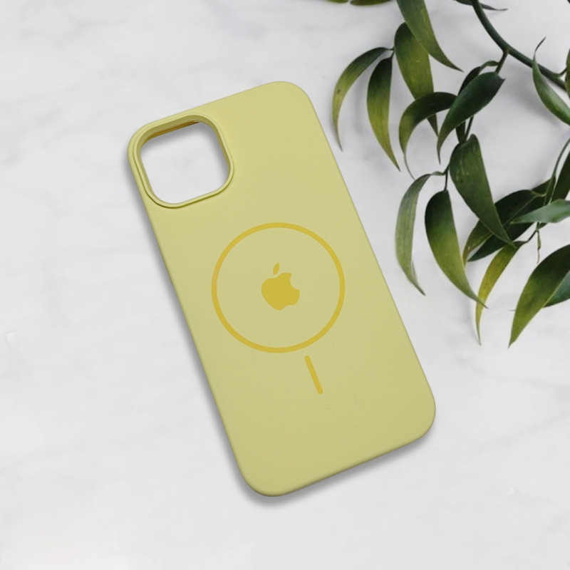 قاب سیلیکونی اورجینال طرح مگ سیف iPhone 13 / 14