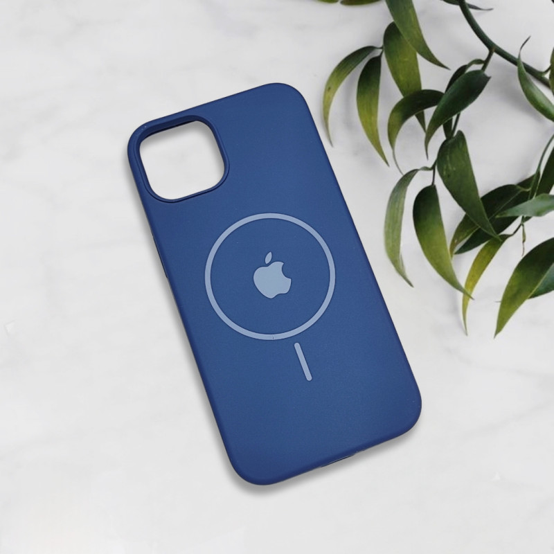 قاب سیلیکونی اورجینال طرح مگ سیف iPhone 13 / 14