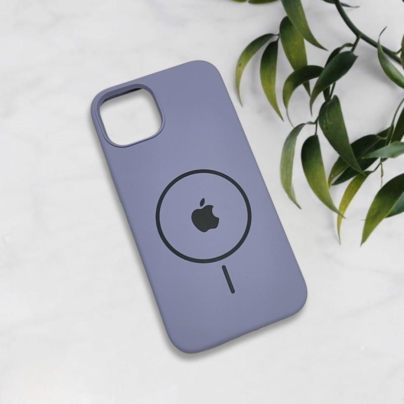 قاب سیلیکونی اورجینال طرح مگ سیف iPhone 13 / 14