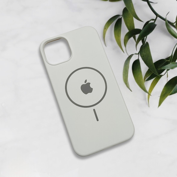 قاب سیلیکونی اورجینال طرح مگ سیف iPhone 13 / 14