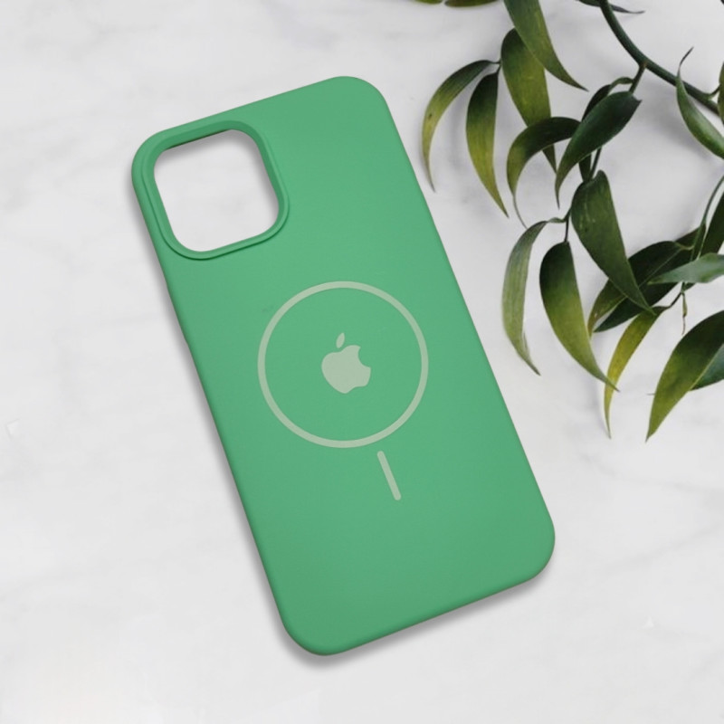 قاب سیلیکونی اورجینال طرح مگ سیف iPhone 12 Pro Max