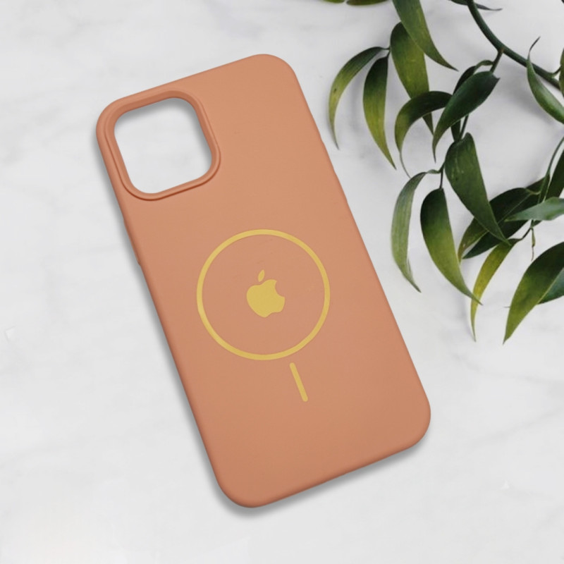 قاب سیلیکونی اورجینال طرح مگ سیف iPhone 12 Pro Max