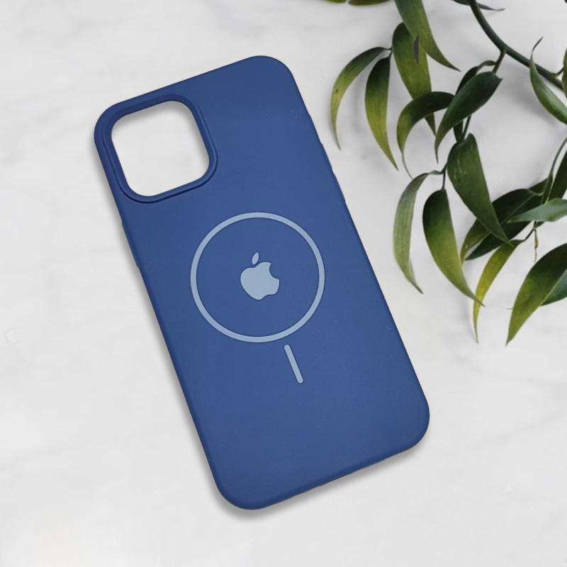 قاب سیلیکونی اورجینال طرح مگ سیف iPhone 12 Pro Max