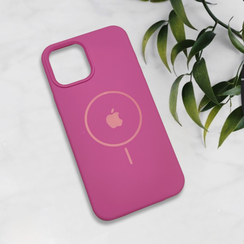 قاب سیلیکونی اورجینال طرح مگ سیف iPhone 12 Pro Max