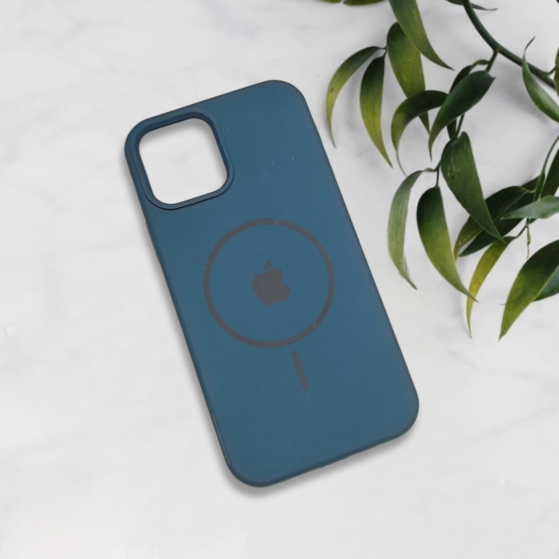 قاب سیلیکونی اورجینال طرح مگ سیف iPhone 12 / 12 Pro