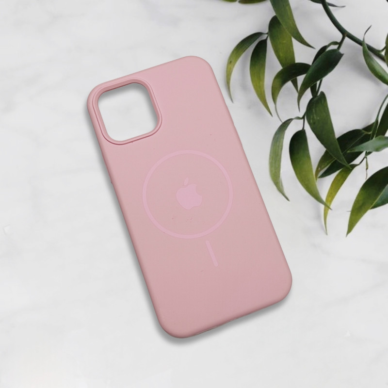 قاب سیلیکونی اورجینال طرح مگ سیف iPhone 12 / 12 Pro