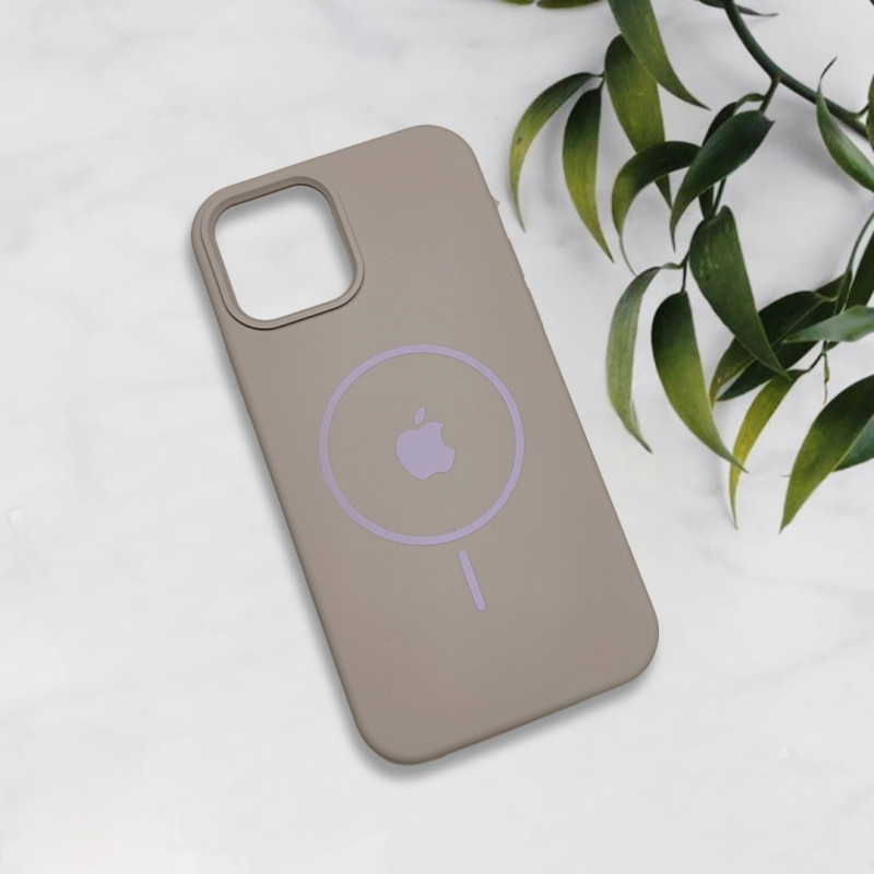 قاب سیلیکونی اورجینال طرح مگ سیف iPhone 12 / 12 Pro