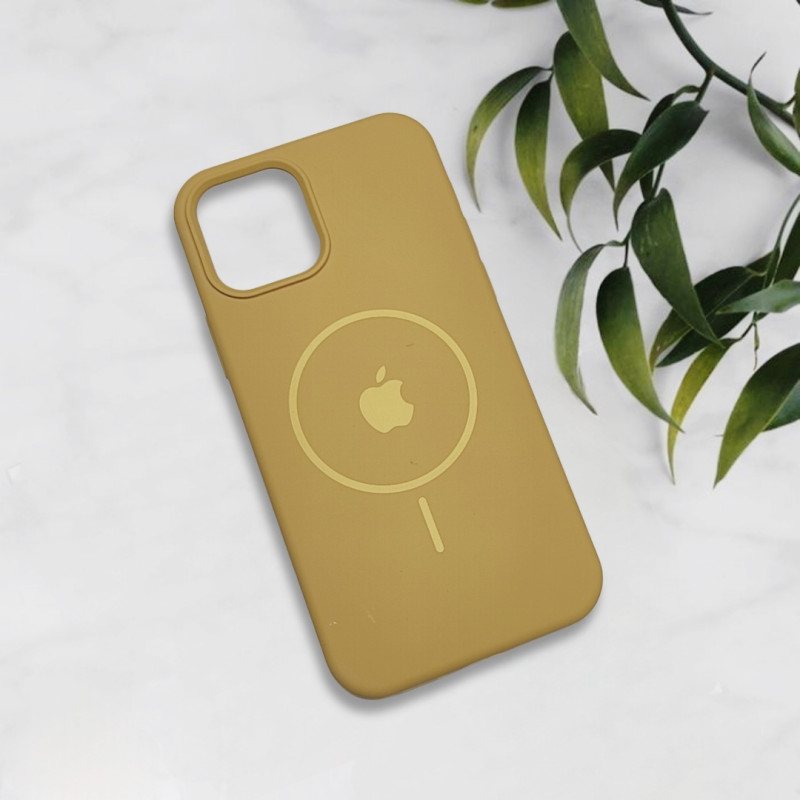 قاب سیلیکونی اورجینال طرح مگ سیف iPhone 12 / 12 Pro