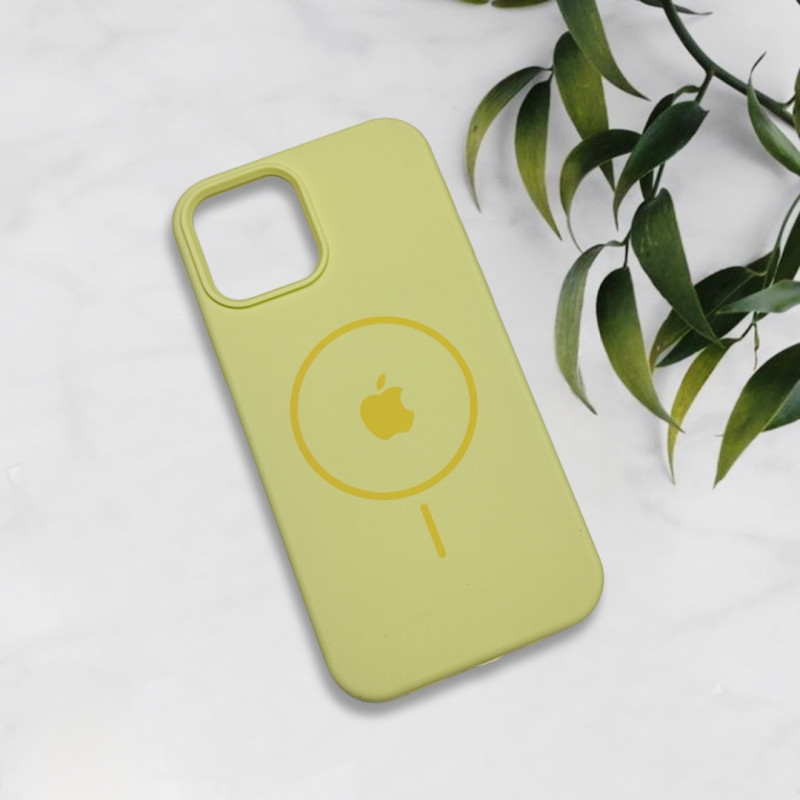 قاب سیلیکونی اورجینال طرح مگ سیف iPhone 12 / 12 Pro