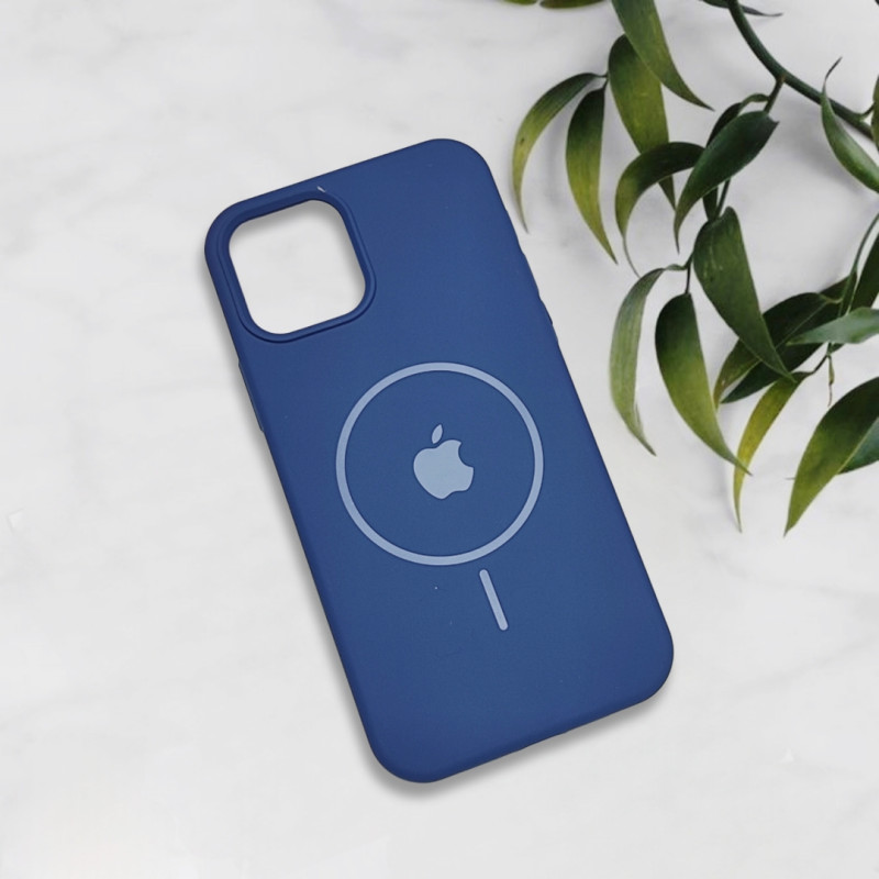 قاب سیلیکونی اورجینال طرح مگ سیف iPhone 12 / 12 Pro