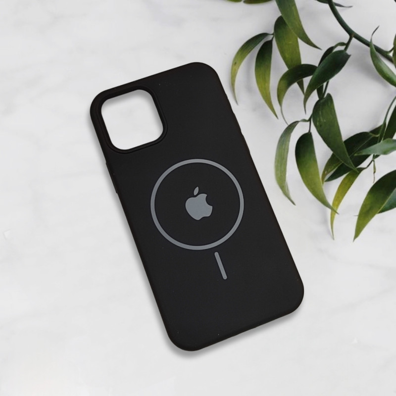 قاب سیلیکونی اورجینال طرح مگ سیف iPhone 12 / 12 Pro