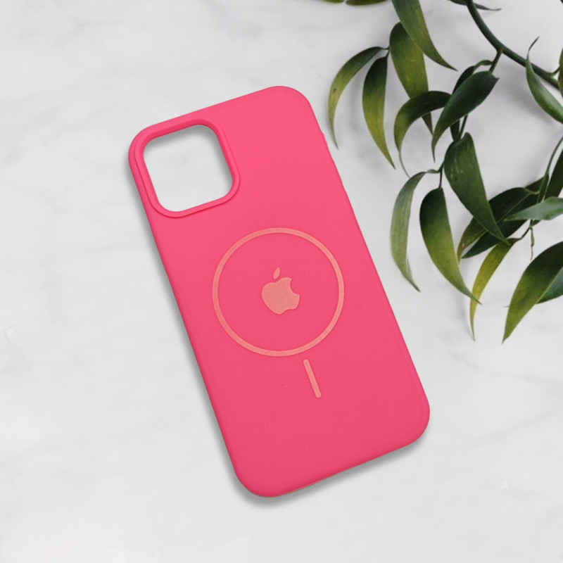 قاب سیلیکونی اورجینال طرح مگ سیف iPhone 12 / 12 Pro