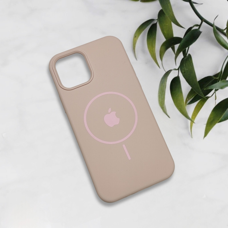 قاب سیلیکونی اورجینال طرح مگ سیف iPhone 12 / 12 Pro