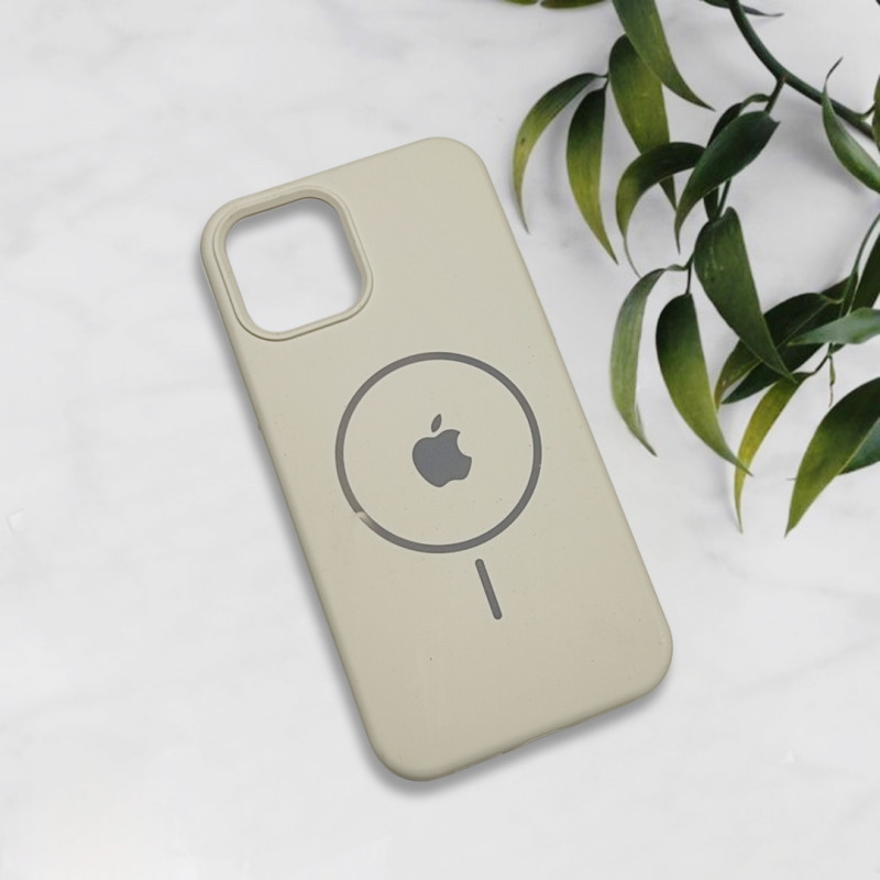 قاب سیلیکونی اورجینال طرح مگ سیف iPhone 12 / 12 Pro