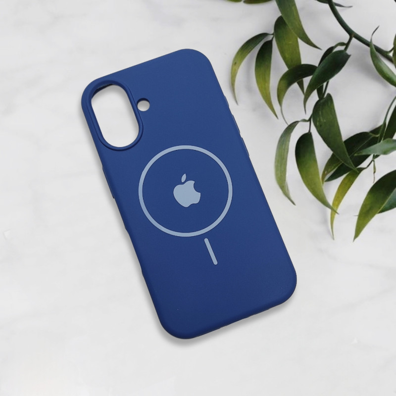 قاب سیلیکونی اورجینال طرح مگ سیف iPhone 16