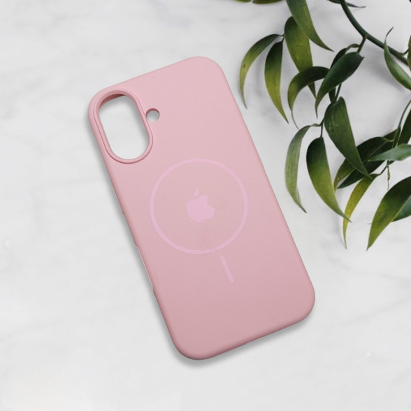 قاب سیلیکونی اورجینال طرح مگ سیف iPhone 16