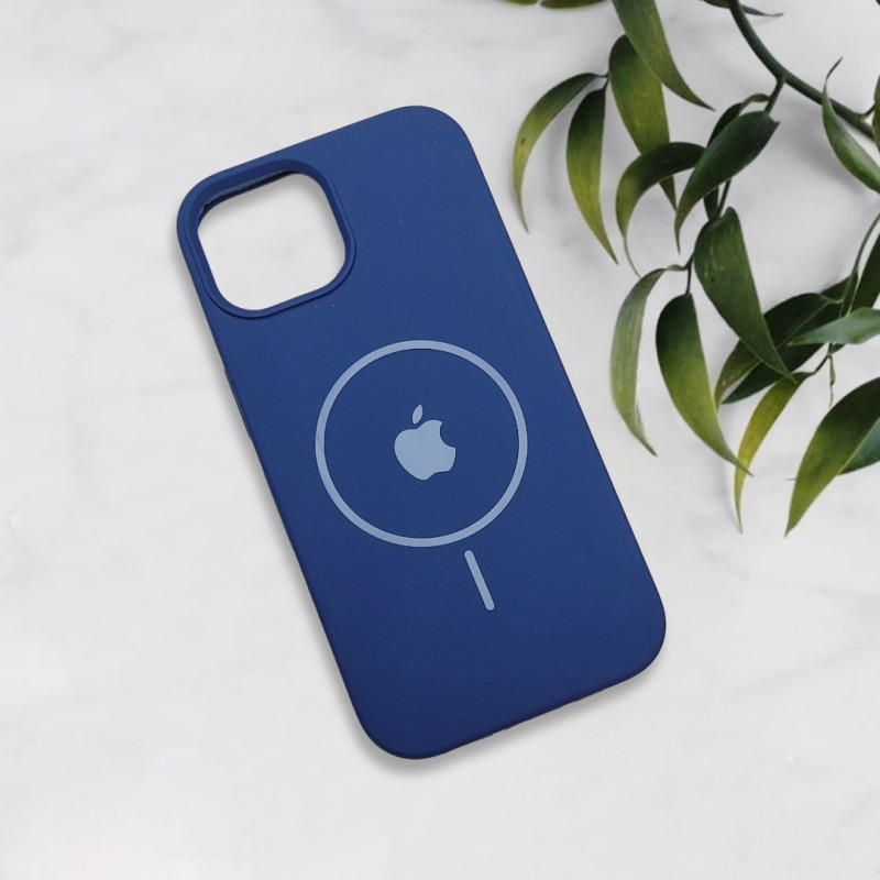 قاب سیلیکونی اورجینال طرح مگ سیف iPhone 15